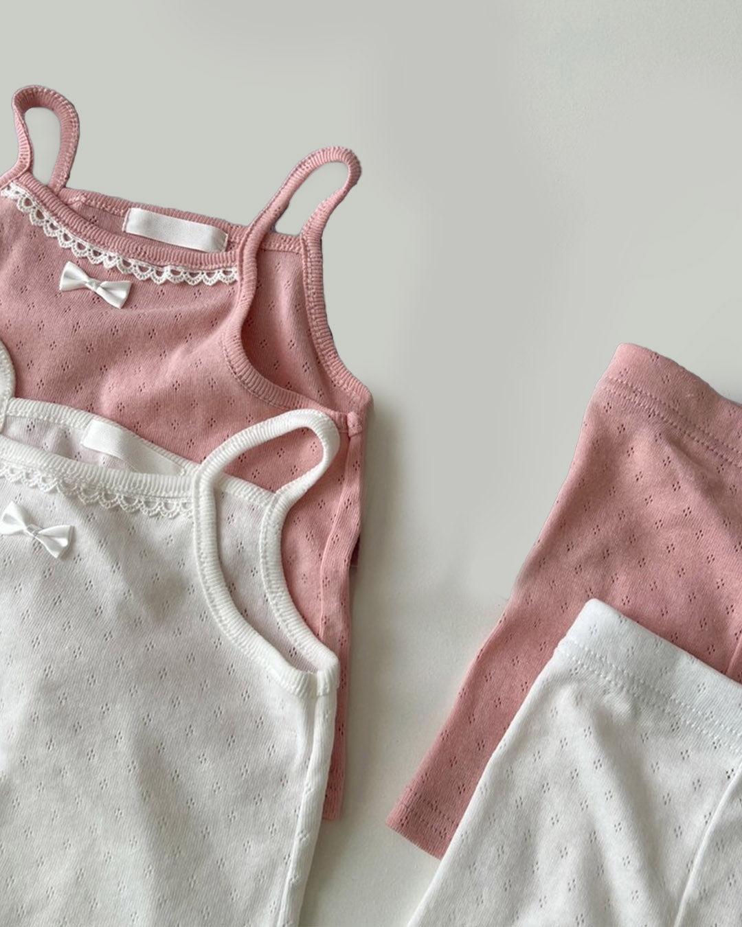 【made my day 】Lush Lace Tank Set Luna Tank Set – Sweet Summer Layers for Littles – GOOD DAY BÉBÉ